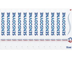 Sensodyne - Tandpasta - Gevoeligheid & Tandvlees - 75ml x 12