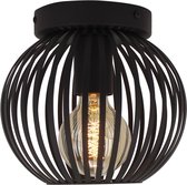 Chericoni Curvato plafondlamp - 1 lichts - Ø20cm - E27 - zwart