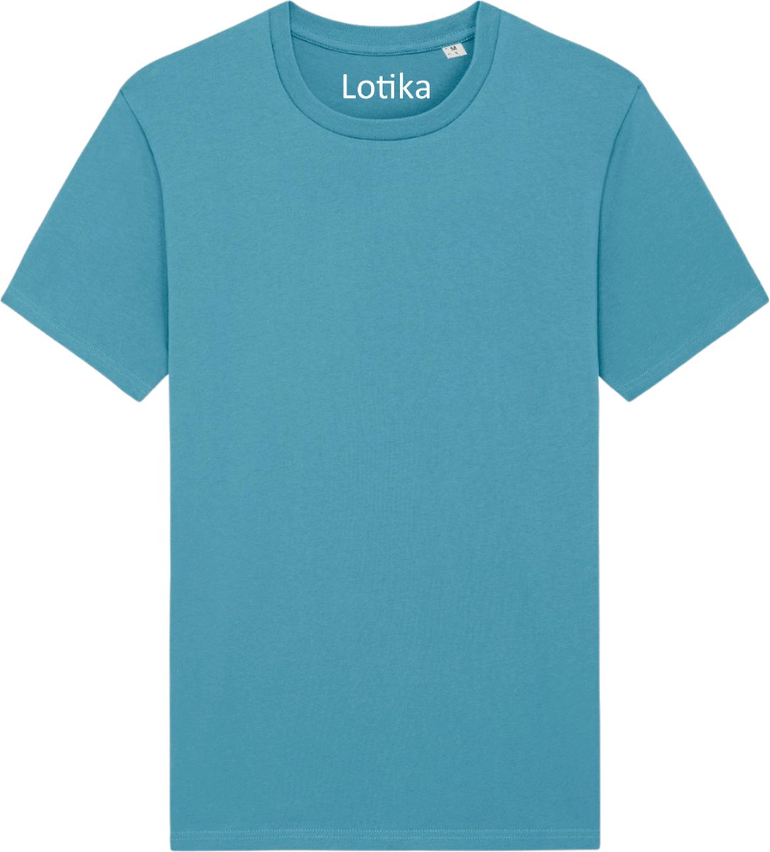Lotika Daan T-shirt biologisch katoen atlantic blue