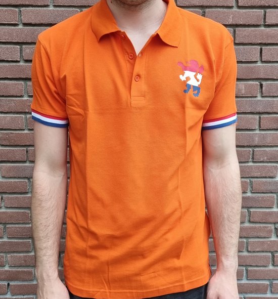 Koningsdag Polo Oranje - XL