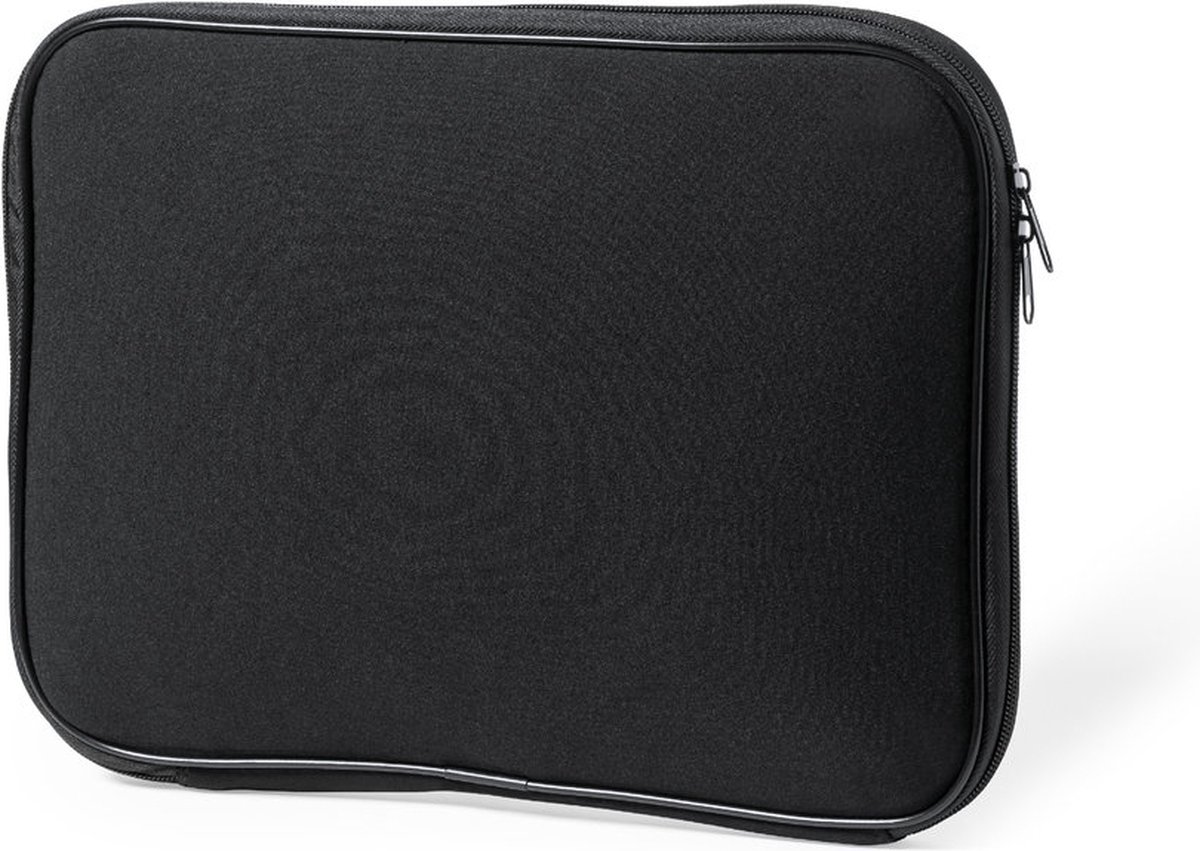 Laptophoes - Laptoptas - Tablet hoes - Sleeve - 15 inch - 39 x 26,5 cm - Softshell - zwart