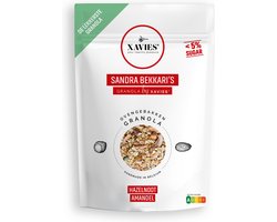 XAVIES' Granola Sandra Bekkari - Hazelnoot Amandel - 1000g