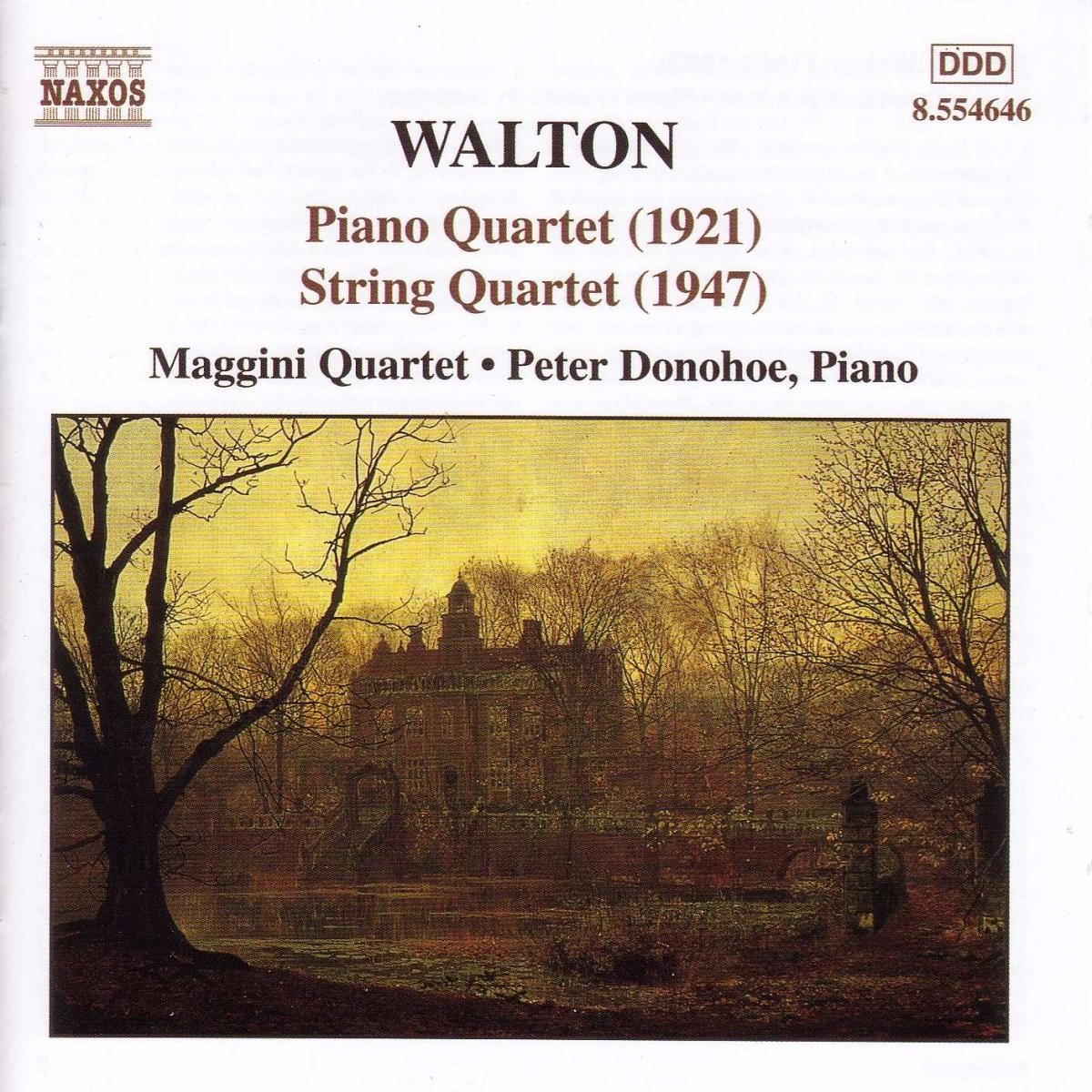 Maggini Quartet - Walton: Piano Quartet | String Quartet (CD)