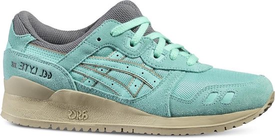 Asics Gel-Lyte III H6W7N-4747, Vrouwen, Turkoois, Sneakers maat: 38 EU