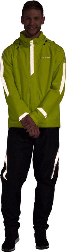 Vaude Men's Luminum Jacket II - Bright green - Outdoor Kleding - Fleeces en Truien - Fietskleding