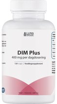 DIM Plus - 400mg Di-indolylmethaan - 120 Vegetarische capsules - Met Vitamine E, Bioperine & Choline - Luto Supplements