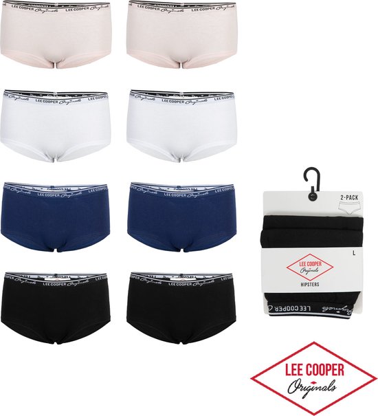 Lee Cooper dames ondergoed Hipsters 8-pack - Maat M