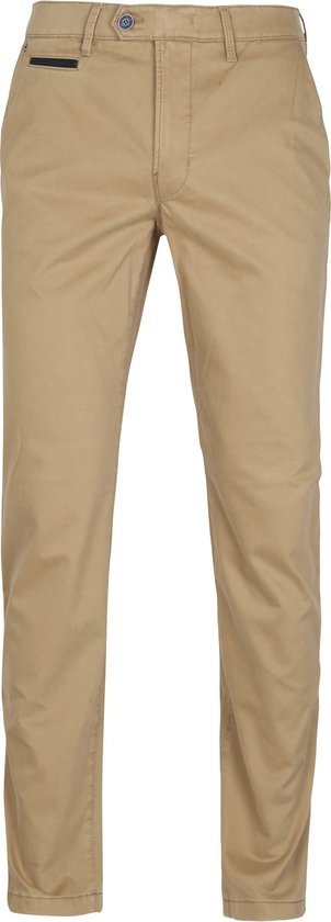 Gardeur - Chino Benny Beige Camel - Homme - Taille 29 - Coupe moderne