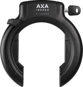 AXA Imenso X-Large retractable - Ringslot voor fietsen met brede banden - Frameslot - Met plug-in mogelijkheid - Zwart