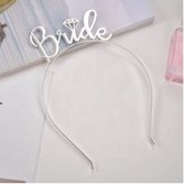 Akyol - Bride to be tiara | Tiara voor Vrijgezellenfeest| Kroon | Bruid | Bruiloft | Versiering Cadeau | Vrijgezellenfeest bride to be | 27 cm |