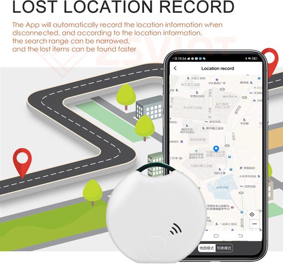 Key Finder locator Key Tracker Wallet Finder, Anti-Lost Smart Item Tracker Key Finder Sleutelhanger voor iOS Android, Vind uw autosleutels, Telefoon voor Bluetooth 3 STKS