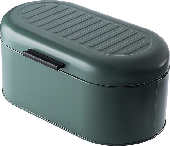 3 PAGEN® Boîte à pain en acier inoxydable avec fenêtre