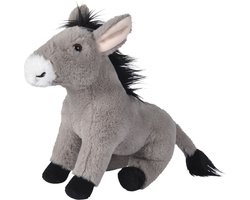 Nicotoy - Ezel - Pluche - Knuffel - 28cm