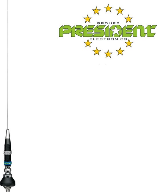President Hawaii avec pied DV - Connecteur FME - Radio CB - CB 27 MC - 72 cm - 27 MHz