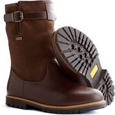 Travelin Helsinki Outdoorlaarzen - Waterdicht & Wol Gevoerd - Winterschoenen - Heren - Bruin Leer - Maat 46