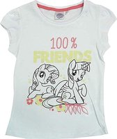 My Little Pony - Kinder/kleuter - t-shirt - Glow in the dark  - wit - maat 98