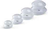 Worthy - Cellulite Cups - Cupping Cups Set 4 Stuks - Vacuüm Massage cups - Silicone