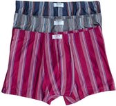 Retroshorts herenondergoed microvezel verschillende kleuren 3-pack maat 6