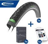 Fietsband - Schwalbe - Buiten- & binnenband - Energizer Plus Tour & SV17E - 28 inch x 1.40 - 2.00 - 40 mm - Met plaksetje