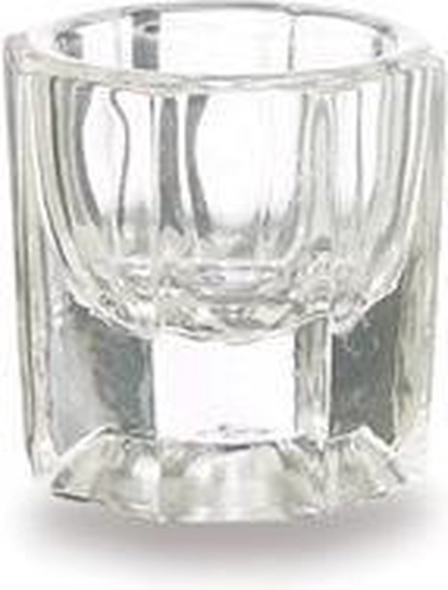 Goedkoopste Dappenglaasje / Dappen dish - Voor acryl vloeistof / nagellak remover