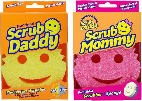 Scrub papa & Scrub maman