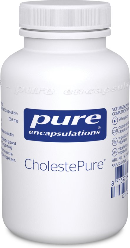 Pure Encapsulations - CholestePure - Natuurlijke Beheersing van Uw Cholesterol - 90 Capsules