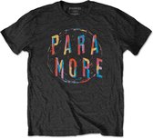Paramore - Spiral Heren T-shirt - S - Zwart