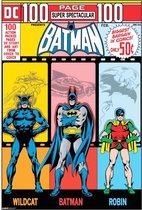 DC Comics Batman Poster -L- Retro Comic Book Cover Multicolours