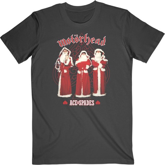 Motorhead - Ace Of Spades Christmas Heren Tshirt - M - Zwart