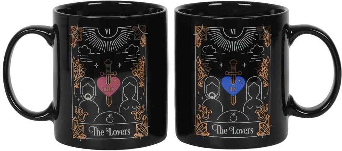 Something Different Mok/beker The Lovers Tarot Couples Mug Set Multicolours