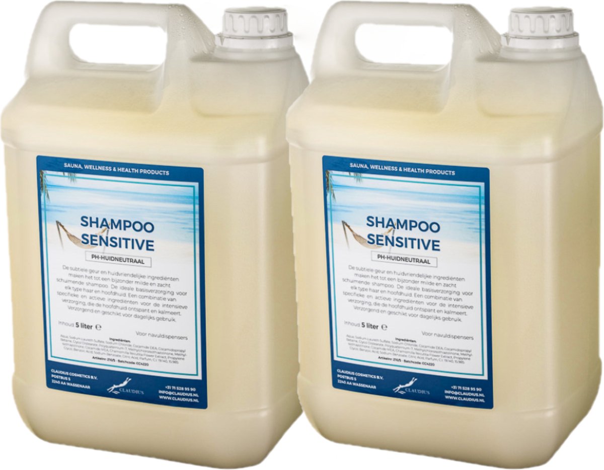 Shampoo Sensitive - 5 Liter - set van 2 stuks
