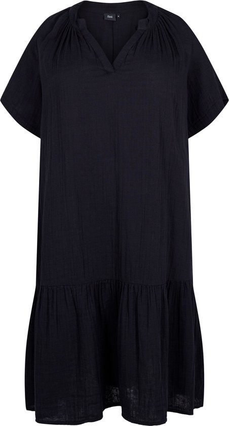 Effen lange jurk - KAKI - Dame - 25.00