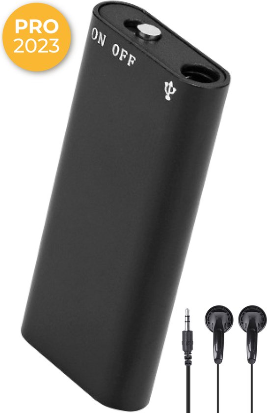 Nuvance Afluisterapparatuur Mini Afluisterapparaat Voice Recorder