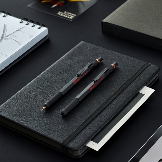 rOtring 800 vulpotlood Zilverkleur - Het Noteerhuis