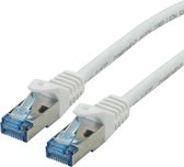 ROLINE CAT.6a S / FTP 0,5 m Cat6a S / FTP (S-STP) Câble réseau blanc