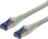 ROLINE S/ FTP Cat.6a Câble réseau 50m Cat6a S/ FTP (S-STP) Grijs