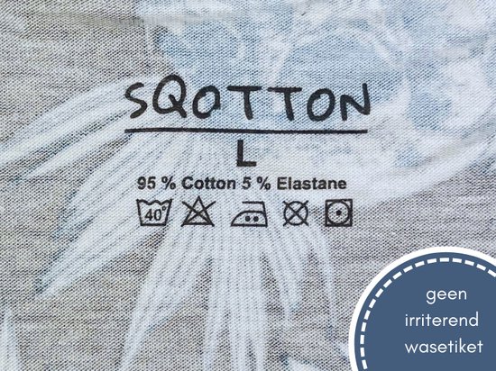 Caleçon - SQOTTON® - Jungle - Anthracite - Taille XL