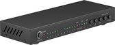 Goobay HDMI matrix schakelaar 4 naar 2 met audio extractor en ARC converter - HDMI1.4 (4K 30Hz) / zwart