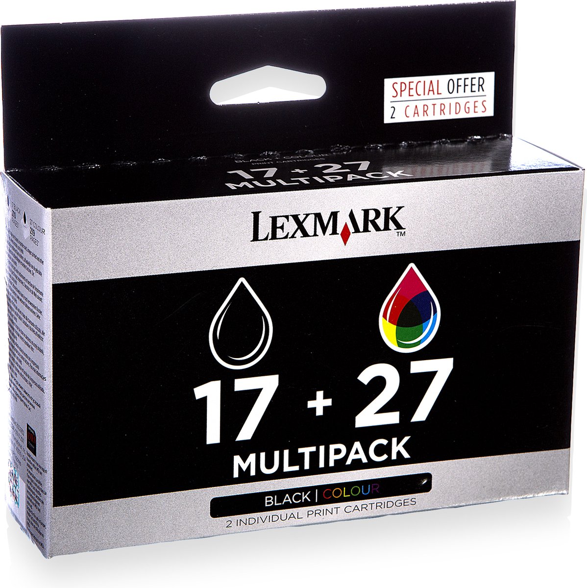 Lexmark 17 / 27 - Inktcartridge / Zwart