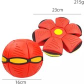 Bal - Frisbee- Rood - UFO bal met lichtjes