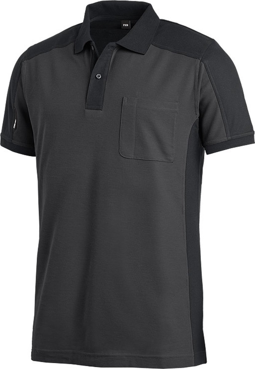 FHB KONRAD Poloshirt 91490 - Antraciet-Zwart - 2XL