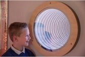 Sensorische Infinity Spiegel tegel met afstandsbediening - Spiegel met verlichting - ADHD - Autisme speelgoed