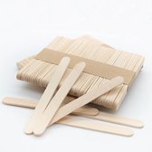 50 pièces bâtons de popsicle en bois 15 cm - bâtons d'artisanat - bâtons de sucette - bâtons d'artisanat - artisanat - paquet d'artisanat - enfants créatifs