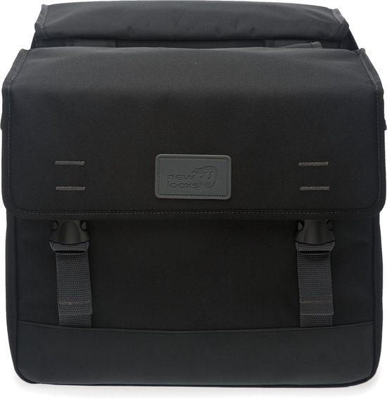 Borse Per Bicicletta New Looxs Origin Double Hybrid 33L | Impermeabile, 2 Scomparti, Design Smussato | Per Portapacchi Posteriore