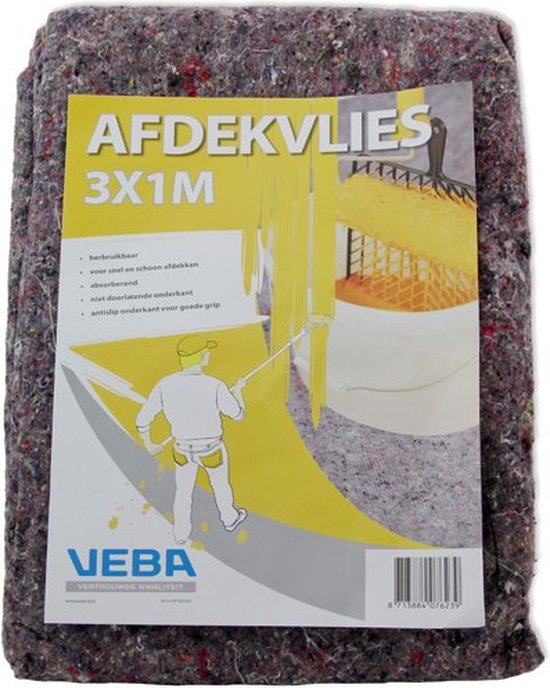 Afdekvlies antislip - 3x1m -Veba