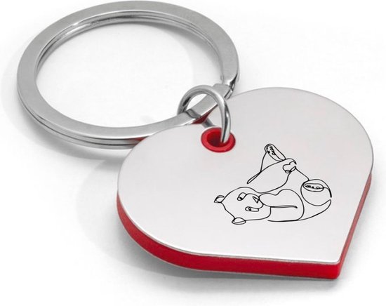 Schattige Bubu Dudu Sleutelhangers Baby Grijze Beer Witte Panda Sleutelhanger Voor Accessoires Tas Hanger Sleutelhanger Sieraden Fans Stel Liefde Cadeaus kopen vanaf een prijs van 1.41