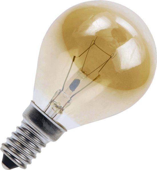 Kogellamp goud 40W kleine fitting E14 | bol.com