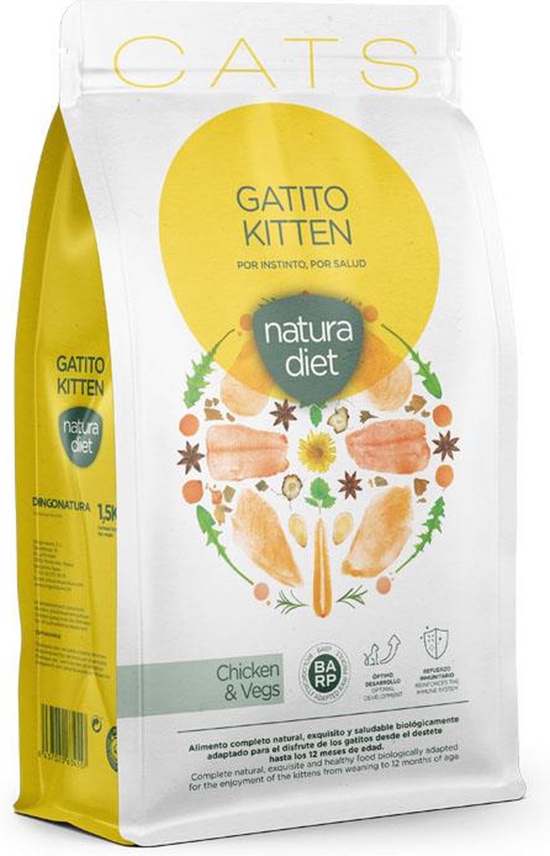 Natura Diet Natura Diet Nd Cat Kitten Chicken 1,5 kg