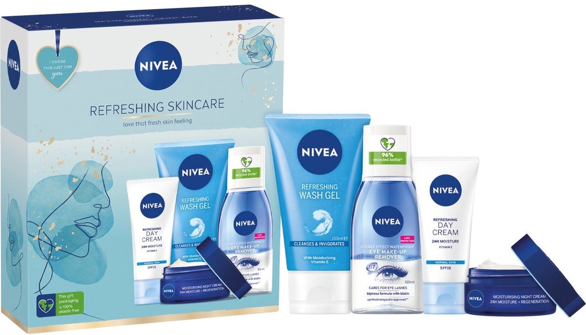 Goedkoopste Nivea Refreshing Skincare Cadeauset