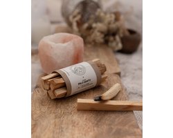 Super Food Ceremony - Smudging Sticks – 100% Palo Santo - Rechtstreeks uit Ecuador - Heilig Hout - 50g - Holistic support - Stokjes - Yoga en Meditatie - uit Ecuadoraanse stam